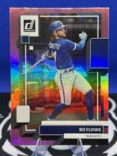2022 Donruss Bo Bichette/Bo Flows #170 Name Variation Holo Pink  Blue Jays