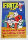 Fritz The Cat, "We're Not R Rated For Nothin', Baby" - VHS PAL Tape