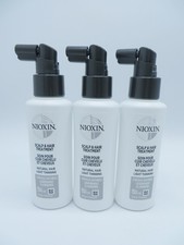 NIOXIN SYSTEM # 1 SCALP & HAIR TREATMENT  3.38 OZ (Lot of 3)