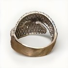 Ross-Simons Diamond Pave & Sterling Silver Knot Ring, Nickel-Free (New in Box) — photo 5