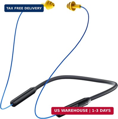 MIPEACE Bluetooth Earplug Headphones, Neckband Wireless Earbuds earplugs-29db No
