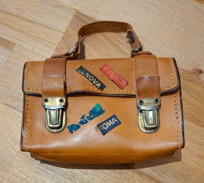 Tasche Ranzen Italien vRom Genua Florenz 1970er