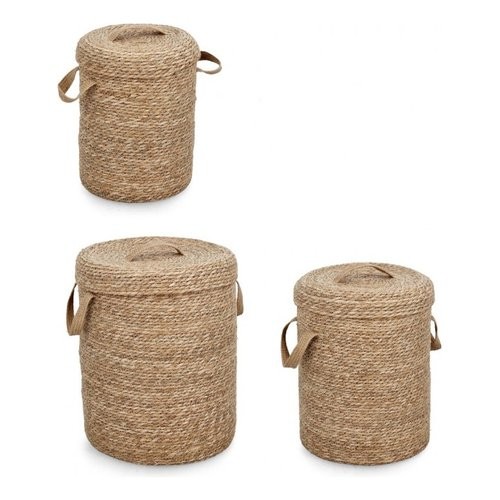Yes Everyday Set 3 Ceste HAMIDA 0411113 con Coperchio Naturale