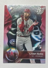 2023 Bowman Platinum - Livan Soto #22 Ice Pattern Foil (RC)