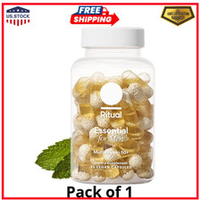 Ritual Multivitamin for Men 50 , Vegan, with Zinc, Vitamin A and D3 for Immun