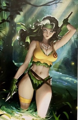 Rogue & Gambit #5 Marvel Unknown Comics R1CO Exclusive Virgin Variant Cover 2023