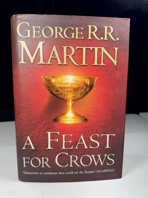 A Feast For Crows UK First Edition Third Print HC George RR Martin Voyager VG!