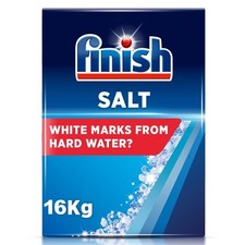 4 x Finish Dishwasher Salt 4kg Soften Water to Prevent Limescale & Watermarks 7.75 per kilo