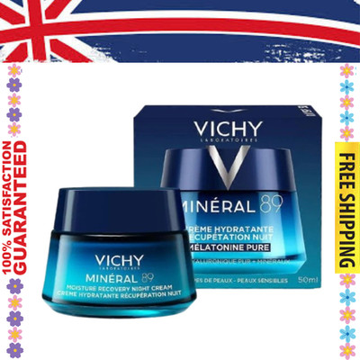 Vichy Mineral 89 Moisture Recovery Night Cream 50ml 100% ORIGINAL