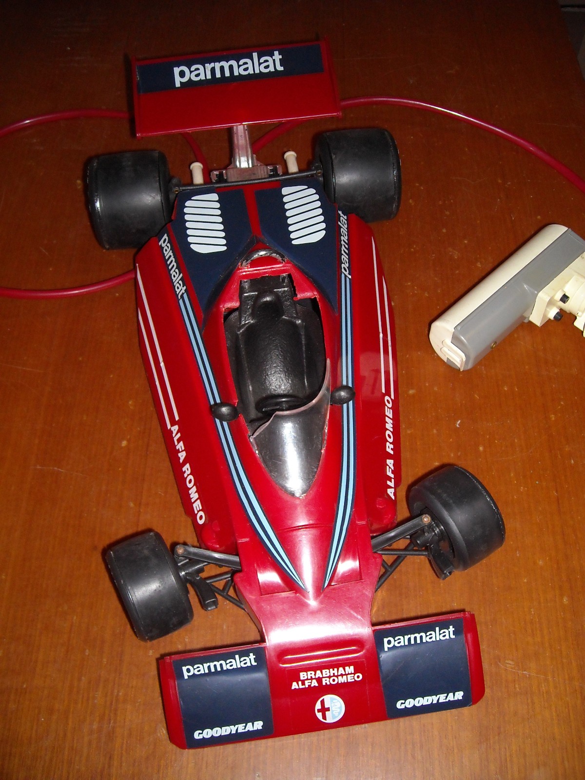 Brabham Alfa Romeo BT45 Parmalat -Ellegi - Filoguidata-MADE IN iTALY
