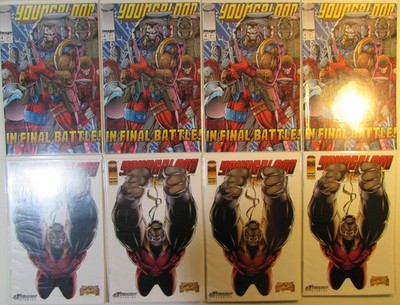 1993 Youngblood Lot of 8 #4 x4, Strikefile 4 x4 Image Comic Books