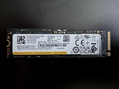 Samsung PM9A1 512GB M.2 2280 NVMe SSD MZ-2512A