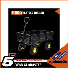 Camping  Cart 800LBS Collapsible Garden Cart Heavy Utility Wagon Outdoor Folding