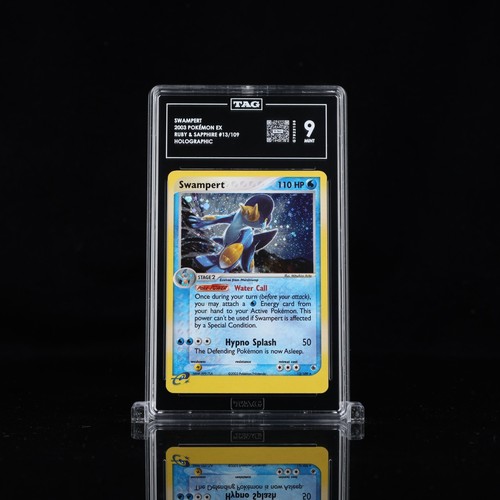 Swampert graded TAG 9 for sale on eBay