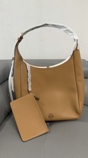 BRAND NEW Tory Burch Thea oversized slouchy shoulder bag tiramisu SIZE OS