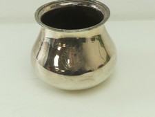 (ref288CF) Antique Silver Plated Stewart & Co Sugar Bowl