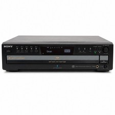 Rare Sony SCD-CE775 Super Audio 5 Disc CD Player: For Repair Or Parts- Powers On