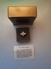COLLECTIBLE VINTAGE AVON STERLING SILVER CZ MARQUIS RING SIZE 7