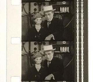 CHARLIE McCARTHY Edgar Bergen SOAP BOX DERBY 16MM SOUND B/W PRINT 7" Reel