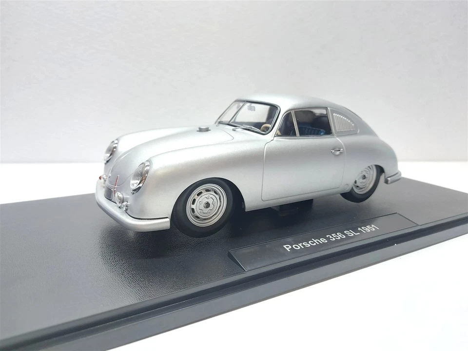 Porsche 356 SL Grigio del 1951 - 1/18 Werk83 - Immagine 3 di 4