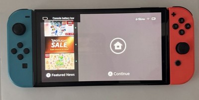 Nintendo Switch OLED Console   Tested & Working   Console with Joy-Cons
