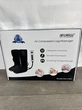 Cincom Air Compression Leg Massager Foot Calf Wraps CM-018A Circulation Therapy