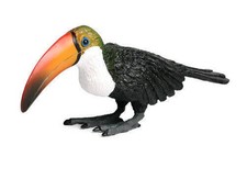 16cm Toucan Bird PVC Toy Wild Animal Figure Doll Kids Gift