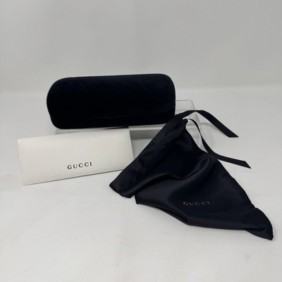 Gucci Gg0375s Black Frame Oversize Square Gray Sunglasses for sale