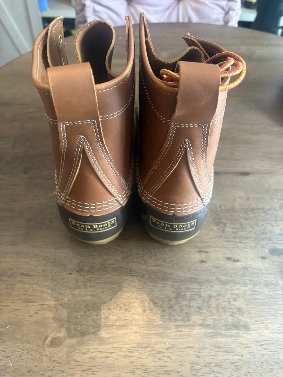 L.L. Bean Leather Upper Brown Boots for Men for Sale | Shop  display picture 3