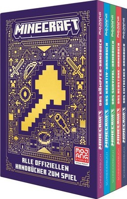 Minecraft Alle offiziellen Handbücher zum Spiel | Mojang AB, Minecraft | deutsch