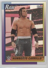 2021 Topps Heritage WWE Rainbow Foil Humberto Carrillo #17 02l5