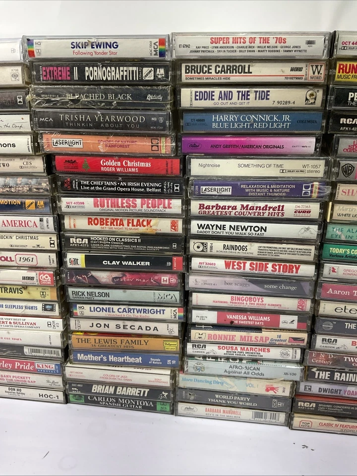 Cassette collection Assorted Lot Various Artist Lot 100 Lot #2 Foto 3 de 4