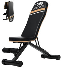 Assemble-Free Foldable Weight Bench, 660LB Incline/Decline Home Gym