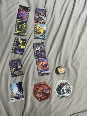 Bakugan Figures, Cards, And Cores Starter Bundle Playable