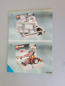 Awesome Vintage 1999 LEGO Team Model 5533 Red Fury Octan Drag Racer - Box & Book