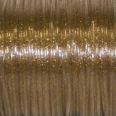 50 Yards (45m) Spule Gold Glitzer S'getti Ersatz Kunststoff Schnürung Handwerk Cyberlox