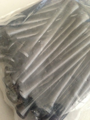 500 Ct Professional Tee 2 1/8" Wood Tees BLACK - Picture 2 of 2