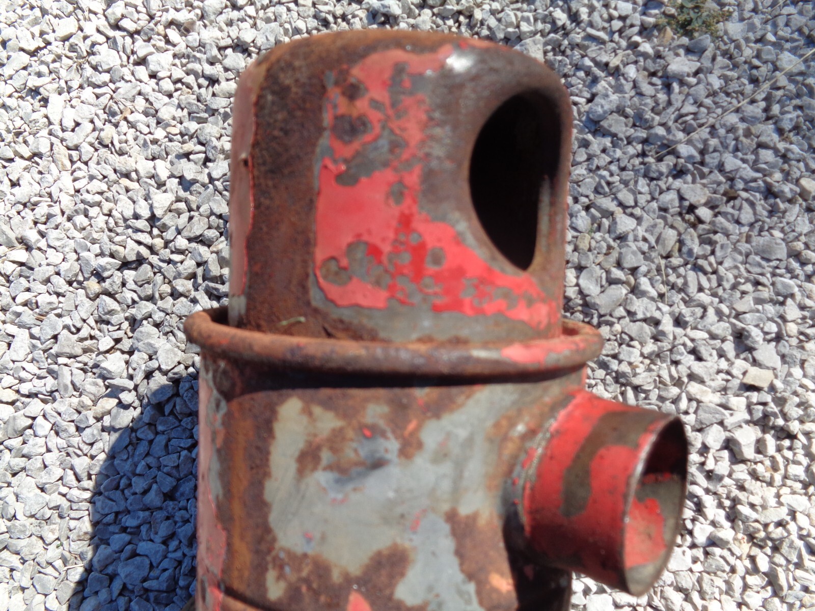 Ford Tractor 9N Engine Oil Bath Air Cleaner W/Two Air Intake Holes eBay