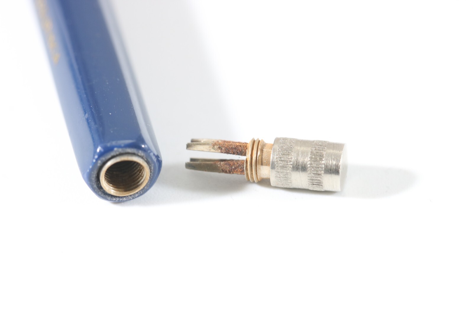 Vintage L&C Hardtmuth Very Dark Blue Clutch Mechanical Pencil