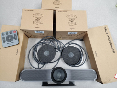 logitech rally  video conferencing system Items