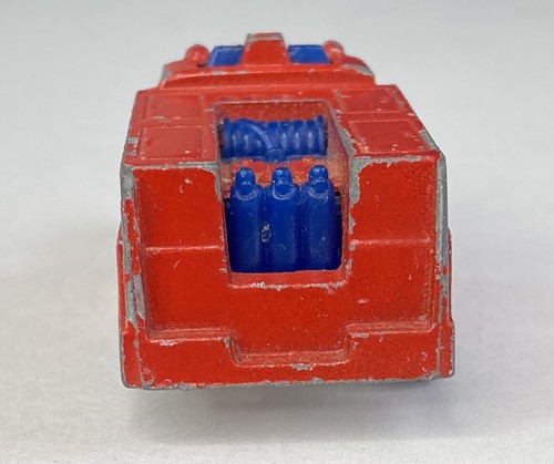 Hot Wheels Rescue Fire Truck - Flying Colors Blackwalls Hong Kong Vintage 1974 - Picture 6 of 9