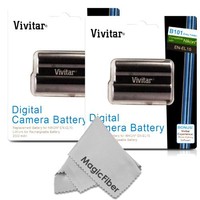 (2 Pack) Vivitar En-el15 Ultra High Capacity 2500mah Li-ion Batteries For Nikon (2 Pack) Vivitar En-el15 Ultra High Capacity 2500mah Li-ion Batteries For Nikon
