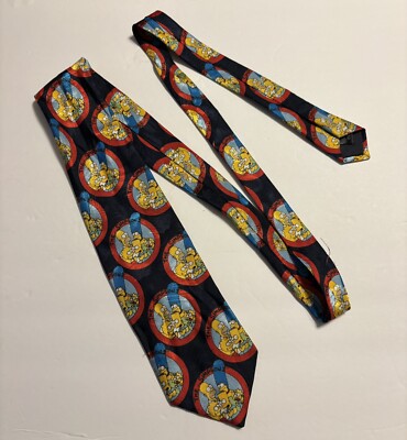The Simpsons Mens Neck Tie Marks & Spencer Collectible