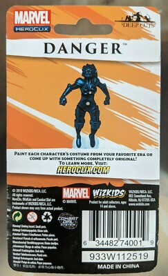Marvel HeroClix Deep Cuts: Beast Unpainted Miniature - Primed For Painting, Includes SwitchClix Dial - View #7