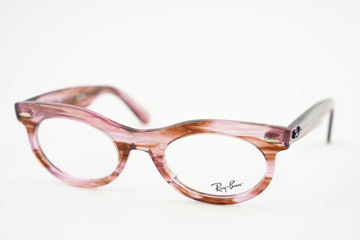 Ray-Ban Wayfarer Oval Tortoise Sunglasses Polished Pink Havana Brown NEW Ray-Ban Wayfarer Oval Sunglasses RB2242 133451 Pink Havana  main image 3