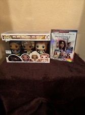 A Wrinkle in Time (Blu-ray, 2018) With Companion Funko Pop Figures