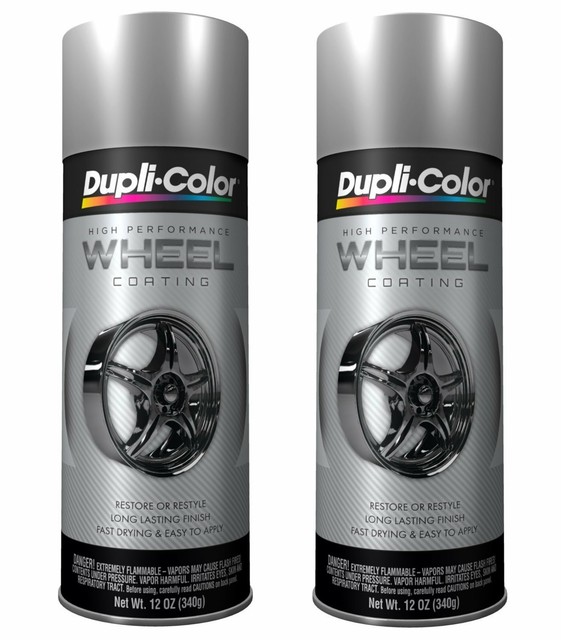 NEW Duplicolor Wheel And Rim Spray Paint Aerosol 11oz. 2 Pack Choose