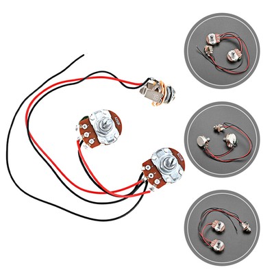  1Set Practical Bass Preamp Kabelschaltkreis langlebige Basskreisschaltung Bass