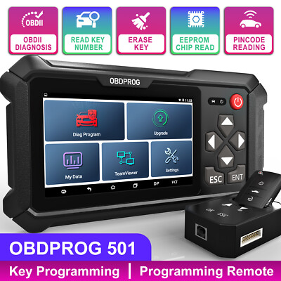 OBDPROG 501 Car OBD2 Key Programmer Programming Tool Immobilizer Pincode Reading