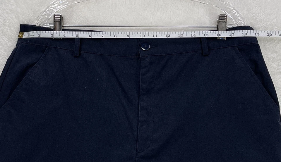 Pantalones cortos Austin para hombre talla 38 X 10 mezcla de algodón/poliéster azul marino Foto 2 de 4